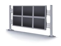 Toolbar Neomounts Adtb 200 10-24 Inch Zilver 6 schermen