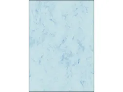 Structuurdesign Sigel A4 200grs pak a 50 vel marmer blauw