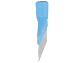 Vikan Hygiene Tafel- en Vloerschraper RVS Blad 245x70mm Blauw - 2