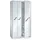 verticale kast,HxBxD 1950x1000x695mm,4uittrekwanden