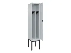 locker voor scheiding van kleding,HxBxD 2120x400x500mm,1vak