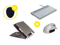 Homeworking Essentials Plus BE met gratis mousepad