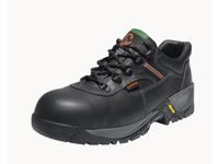 Schoen Comodius Zwart, Maat 46, Gladleder