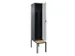 locker met bank,voor scheiding van kleding,HxBxD 2120x400x815mm,1vak