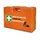 verbandkoffer,v. bouw,DIN 13157,ABS oranje,m. wandhouder