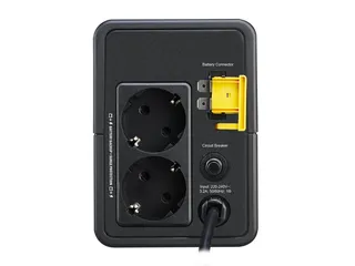APC Back-UPS BVX700LI-GR Noodstroomvoeding - 700VA, 2x stopcontact - 3