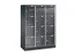 grootvolume-lockersysteem,HxBxD 1750x1220x500mm,3x4vakken,cil.-slot