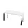 vergadertafel,HxBxD 740x1400x700mm,rechthoekig,Bl-wit