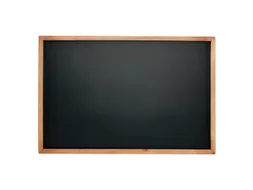 Krijtbord Seco A2 zwart met lijst