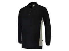 Tricorp TS2000 302001 Bicolor polosweater, zwart/antraciet, maat M, pe