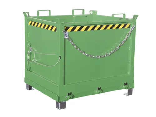 klapbodemcontainer,HxLxB 1160x1000x1200mm,1m³,hijsogen,vorksloffen