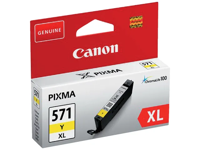 Inktcartridge Canon CLI-571XL geel