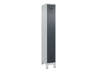 locker,HxBxD 1950x300x500mm,1vak,vak B 300mm,cil.-slot,voeten - 2