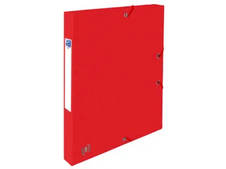 Elastobox Oxford Top File+ A4 25mm rood - 1