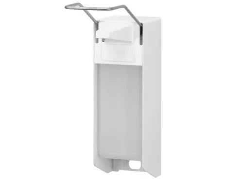 Zeepdispenser Desinfectiedispenser wit 1000ml lange beugel ingo-man