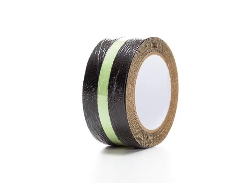 Antislip Glow IN THE Dark Tape 5cm x 5m - Zwart/Groen