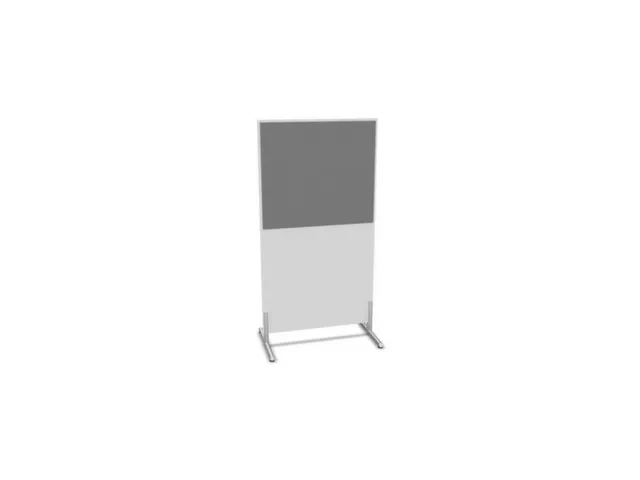 cloison de séparation,Hxl 1545x800mm,Bl-blanc,BN8078-gris