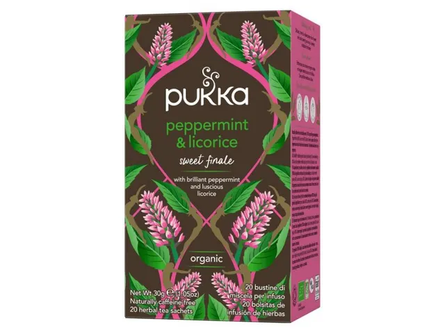 Thee Pukka peppermint licorice 20 zakjes