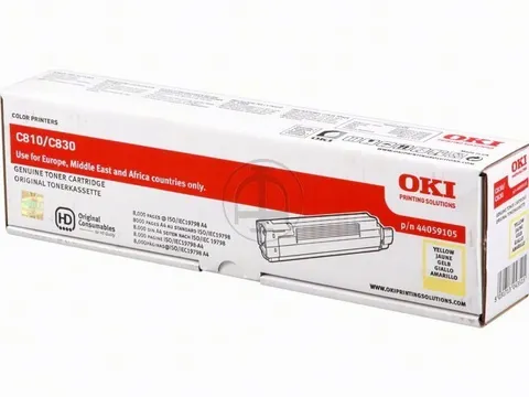 Tonercartridge Oki 44059105 C800 Geel