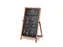 Krijtstoepbord Houten A-Bord Flip 55x105cm Lichtbruin