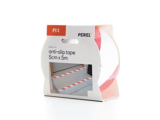 Anti Slip Tape 5cmx5m Rood/WIT - 4