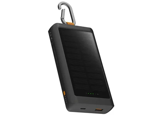 Powerbank Xtorm Solar and Light 10.000 zwart