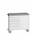 montagetafel 980x1050x600mm linoleumblad 6 laden kast front RAL7035