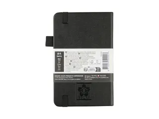 Notitieboek Sakura hard cover pocket lijn zwart 90x140mm - 7
