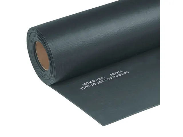 ESD-werkplekmat,rol,ESD,7500 V,LxB 22800x910mm,PVC,geribd,isolerend