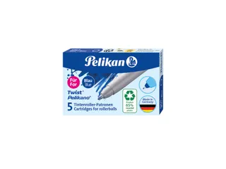 Rollerpenvulling Pelikan ECO KM/5 blauw 0,3mm - 2