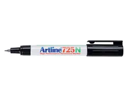 Fineliner Artline 725 rond fijn zwart