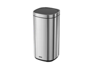 Afvalbak Desq 6132.18 Touch 50 liter RVS zilver - 1