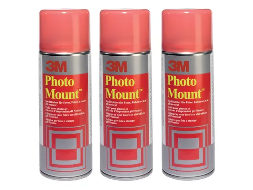 Lijm 3M foto mount spray spuitbus 400ml