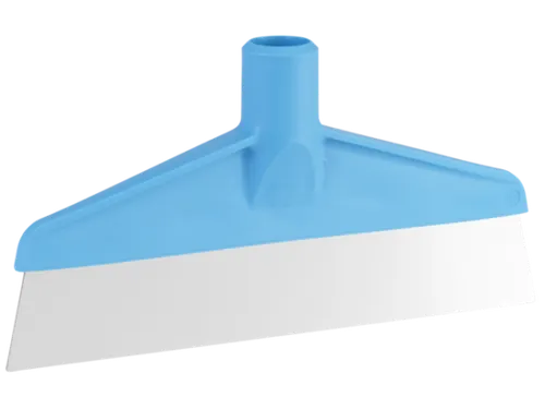 Vikan Hygiene Tafel- en Vloerschraper RVS Blad 245x70mm Blauw