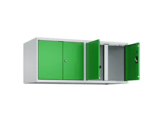 opzetkast,v. locker voor scheiding van kleding,4vak.,vak B 300mm - 1