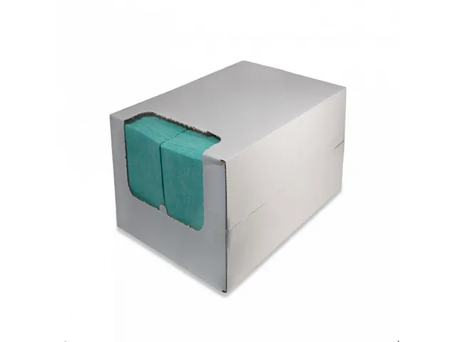 Sopdoek Non-woven 38x40cm 135gr Groen doos 200st