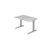 In hoogte verstelbaar bureau,HxBxD 680-850x1200x800mm,blad grijs