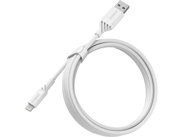 OtterBox Standaard Datatransferkabel Lightning naar USB-A 2m wit