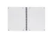 Bloc de cours Oxford A4 + 4 perforations Carreau 10mm 90fls noir