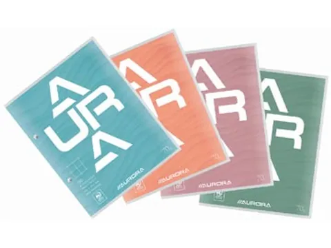 Cursblok A5 75 vel 2-gaats 10x10 Ruit 70gr 165x210mm