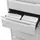 fichekast,HxBxD 1321x568x622mm,twee banen,6lade(n),romp lichtgrijs