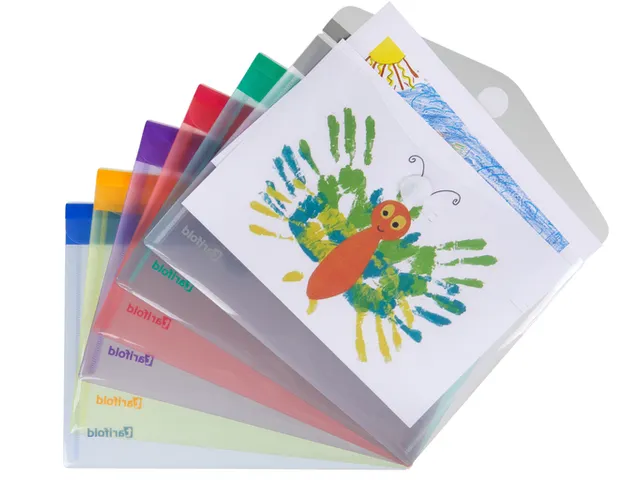 Enveloptas Djois Color Collection A5 horizontaal assorti