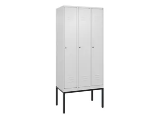 locker voor scheiding van kleding,HxBxD 2120x900x500mm,3vak - 1