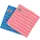 microvezeldoek Microtuff Universal 40x40cm rood 10 stuks
