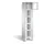 Lockerkast 1850x420x500mm 1x5 vakken Cilinderslot Poten, RAL7035