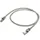 Cat6 patchkabel 1 Meter grijs snagless gigabit netwerkkabel