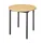 Tafel Rond 80 Cm Frame Zwart Blad Beuken