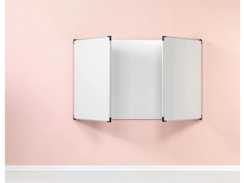 Projectiebord Vijfvlaks 120x192cm 16:10 mat wit Extraflat touch finger