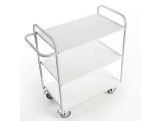 Dossierwagen Draagvermogen 150kg 1070x800x500x Mm Ral7035 - 1