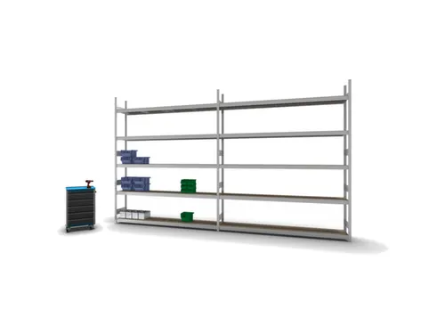 breedvakstelling,aanbouwveld,HxBxD 3000x2520x435mm,vakl. 350kg